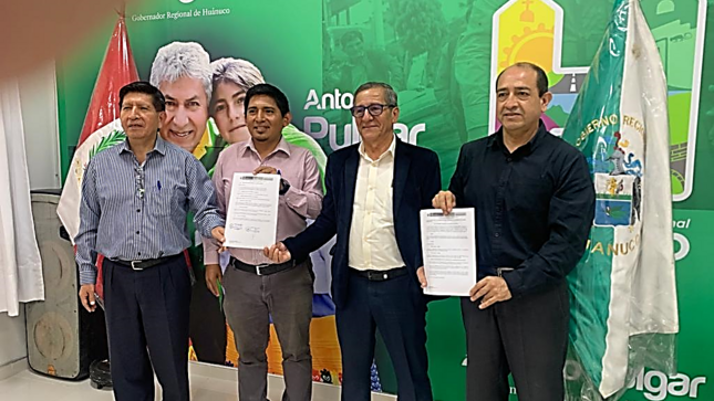 PCM acuerda principales acciones a trabajar este año con el Gobierno Regional de Huánuco