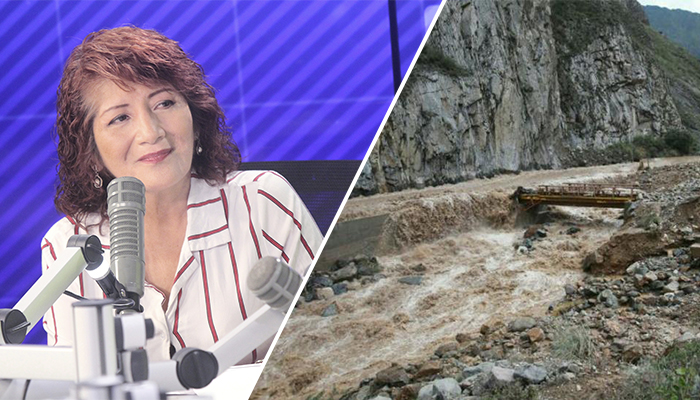 Rosa Vásquez: “Somos la región Lima y exigimos igualdad en la distribución de recursos para afrontar el Fenómeno el Niño”