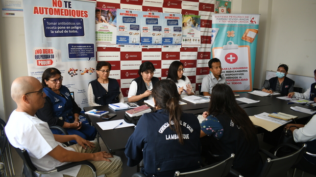 Geresa Lambayeque promueve campaña para advertir riesgos de la automedicación
