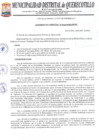 Vista preliminar de documento ACUERDO DE CONCEJO N° 054 -2023/MDQ