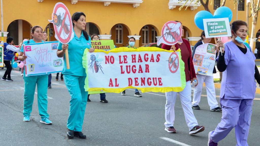 Ica ciudadanía participa en la jornada regional de lucha contra el dengue-