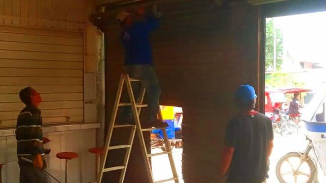 CAMBIO DE PUERTAS EN MERCADO MODELO BRINDA MAYOR SEGURIDAD A COMERCIANTES Y PÚBLICO