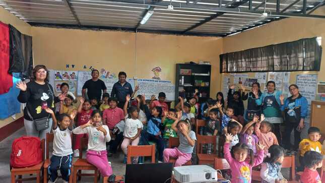 CINEMA EDUCATIVO “CONOCIENDO NUESTRA HISTORIA INDEPENDISTA” LLEGÓ A LA INSTITUCIÓN EDUCATIVA 20903 DE BALCONCILLO