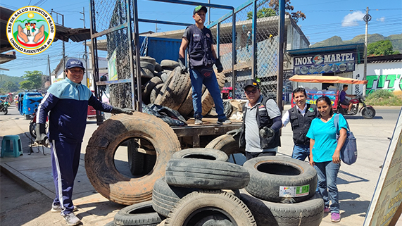 . Campaña inicio antes de las fiestas de San Juan con similar despliegue.
. Diez toneladas de inservibles fueron recolectadas.
. Director de la DIRESA Huánuco se sumó a la jordana.