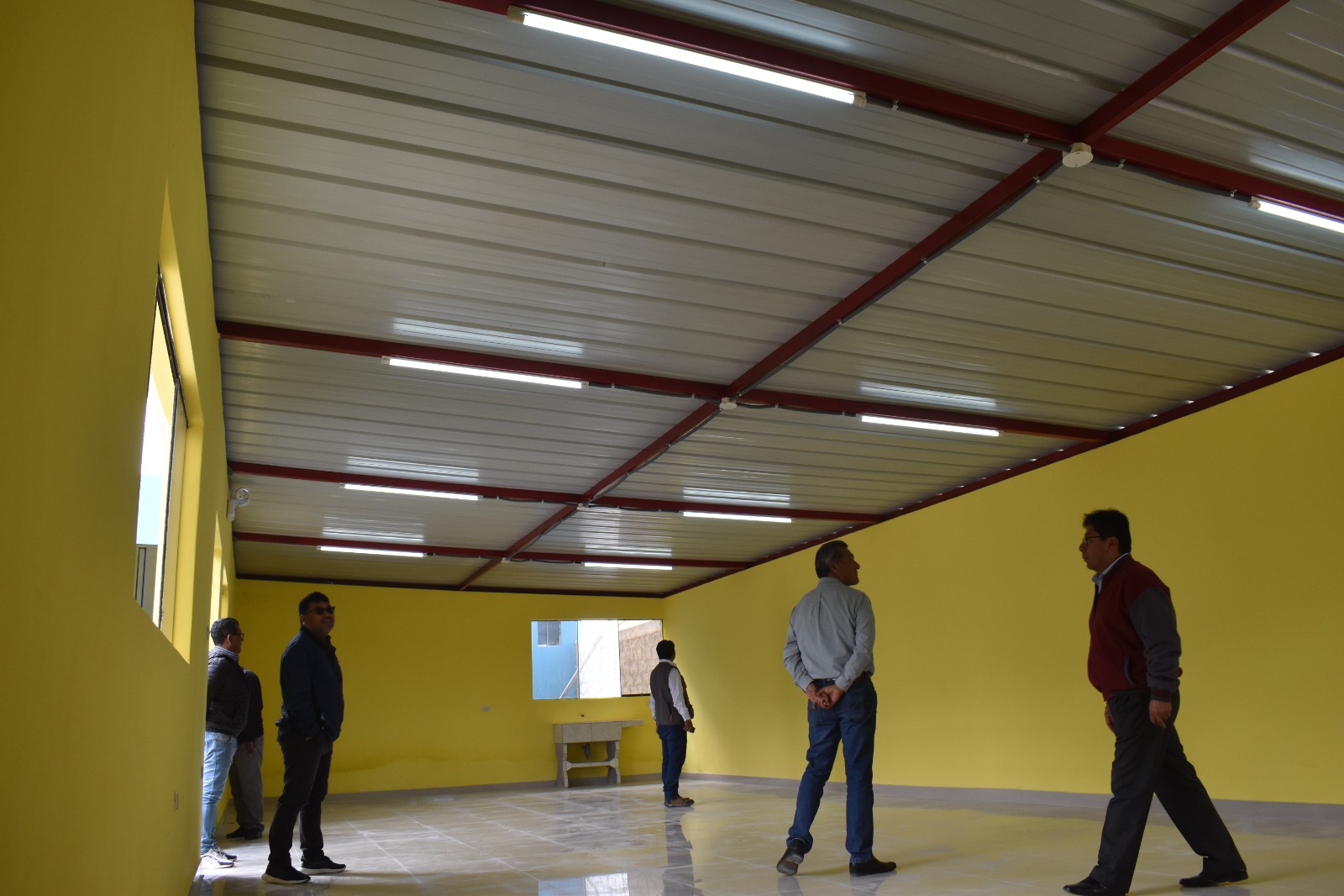 Municipalidad Provincial De Camaná Próximamente Entregará Nuevo Ambiente De Comedor A Estudiantes Y Maestro De La I.E Julio Ernesto Portugal Escobedo De Hucapuy