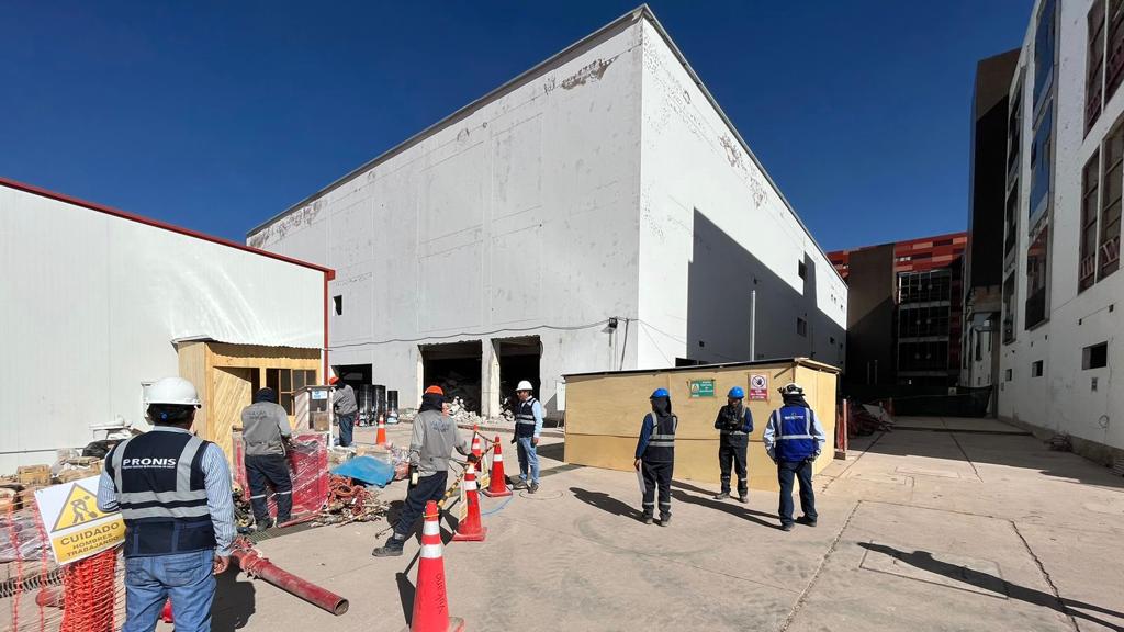 Cusco: obras del Hospital Antonio Lorena avanzan de acuerdo al cronograma previsto