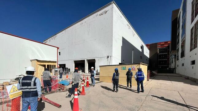 Cusco: obras del Hospital Antonio Lorena avanzan  de acuerdo al cronograma previsto