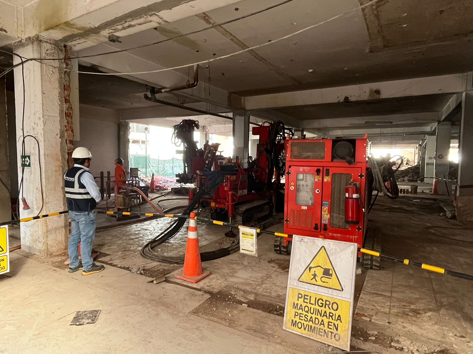 Obras del Hospital Antonio Lorena avanzan de acuerdo al cronograma previsto