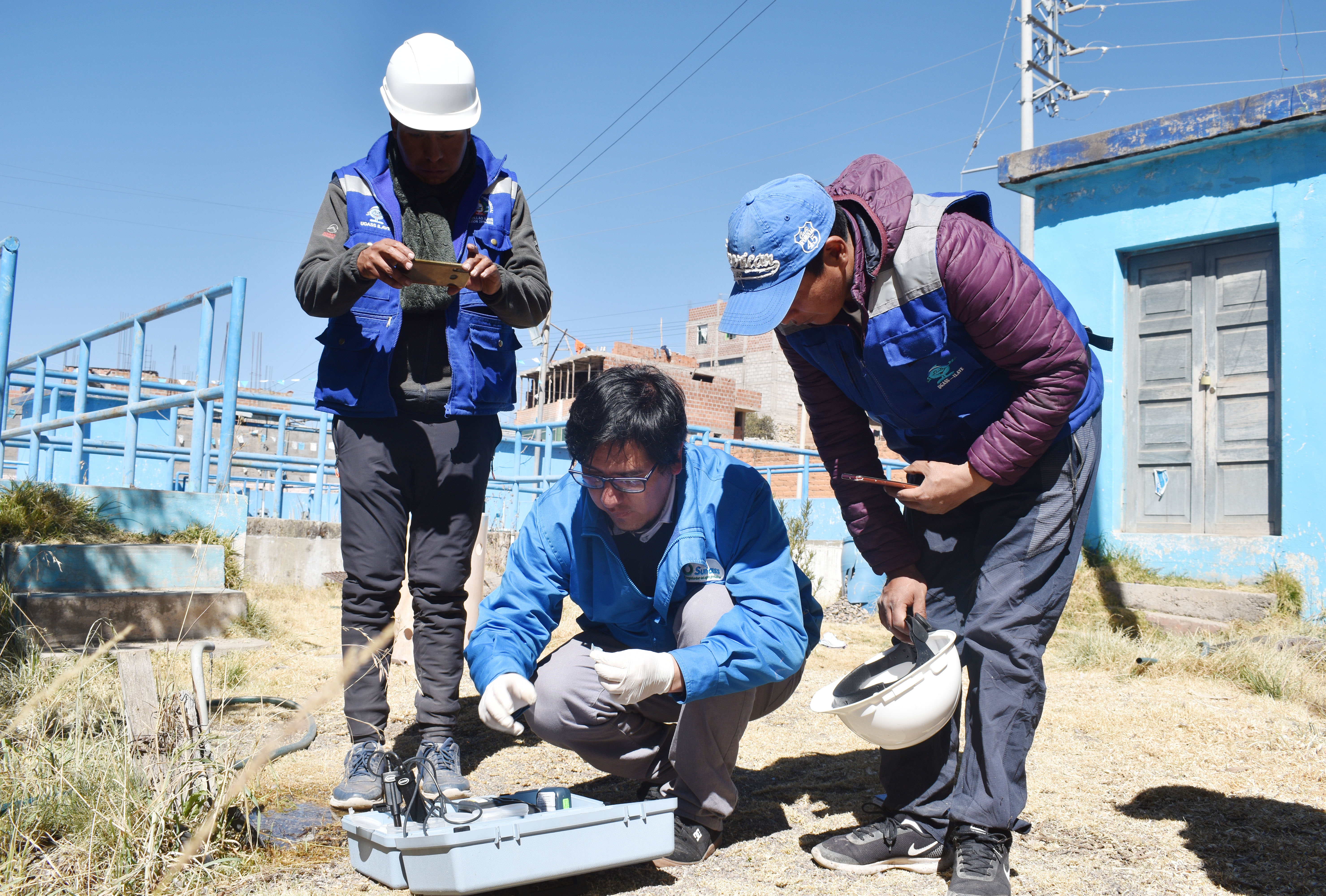 Sunass monitorea calidad de agua potable