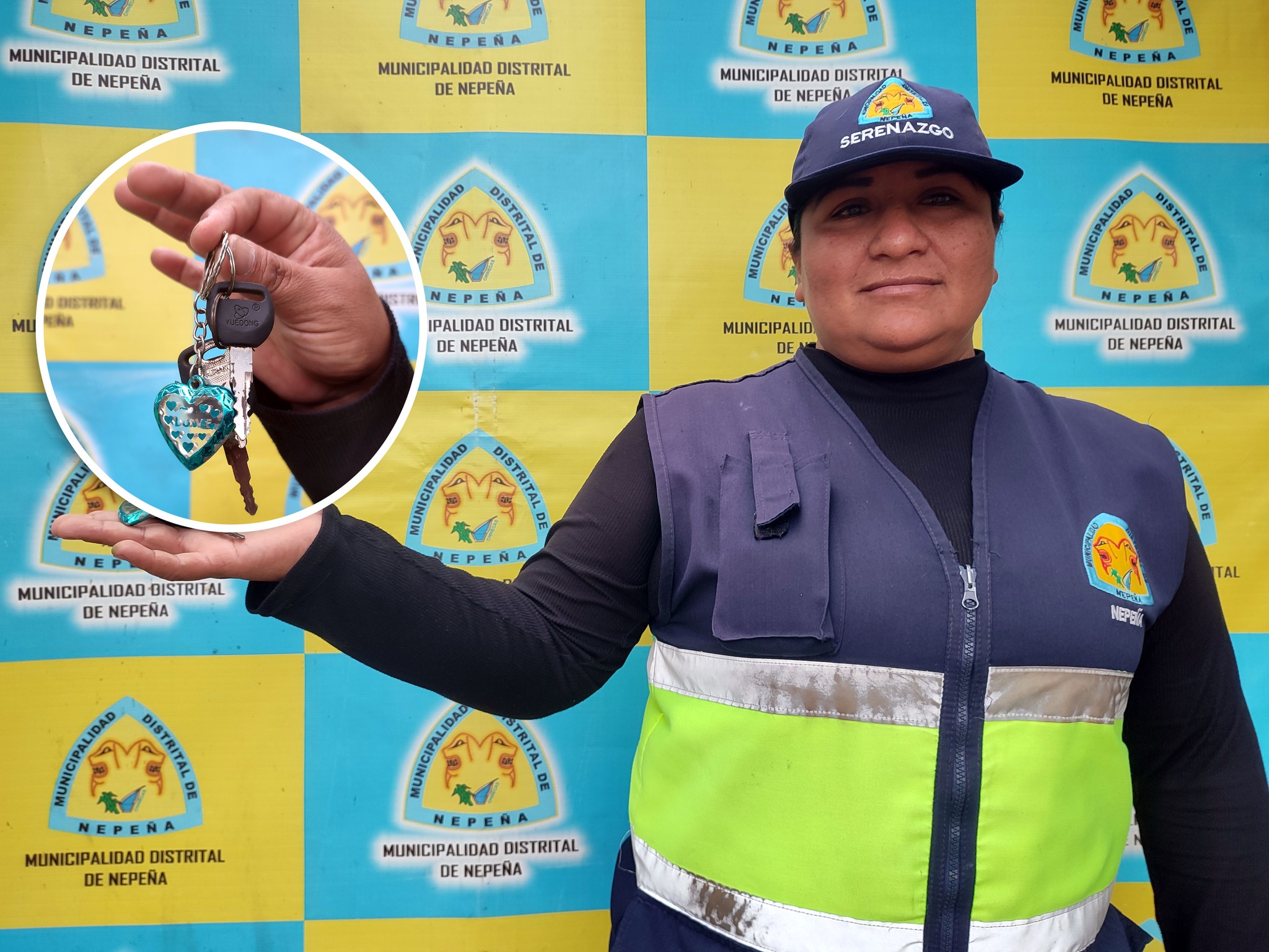 Agentes de Serenazgo encuentra llaves 