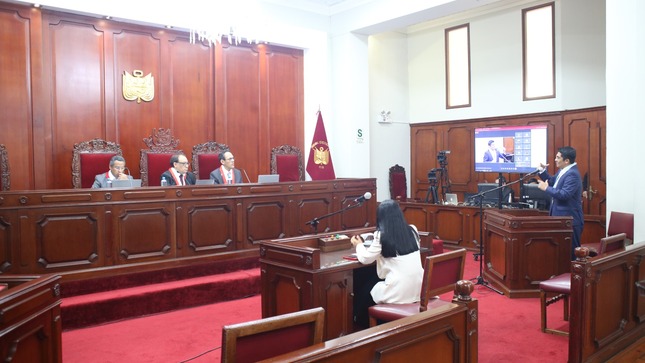 Sala Segunda sesionó en audiencia pública y  dejó al voto 60 procesos constitucionales