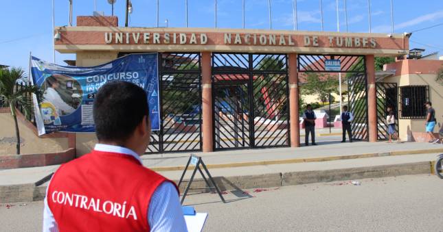 Tumbes. - La Contraloría General de la República (CGR) detectó que la Universidad Nacional de Tumbes (UNT) contrató a personas impedidas de trabajar para el Estado, durante el periodo 2020 – 2022, sin ser observado y fue gestionado de forma irregular por la jefa de Abastecimiento y el director General de Administración. En ese sentido, se hallaron inconsistencias y errores en requerimientos y proformas, faltas de sellos y fechas, órdenes de servicio emitidas posterior al inicio del mismo, entre otros, vulnerando el correcto funcionamiento de la administración estatal.