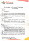 Vista preliminar de documento RG N°025-2023-MDQ  - DECLARACION DE NULIDAD DE OFICIO DEL PROCESO DE SELECCION Y RETROTRAER A LA ETAPA DE INTEGRACION DE BASES