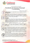 Vista preliminar de documento RG N°030-2023-MDQ - AMPLIACION DE 480 NICHOS EN EL CEMENTERIO MUNICIPAL MDQ