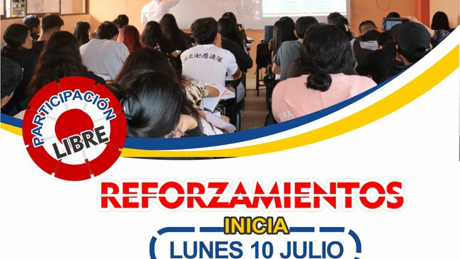 ACADEMIA MUNICIPAL “CEPRE HUAURA” INICIA REFORZAMIENTOS ACADEMICOS EN LAS TARDES
