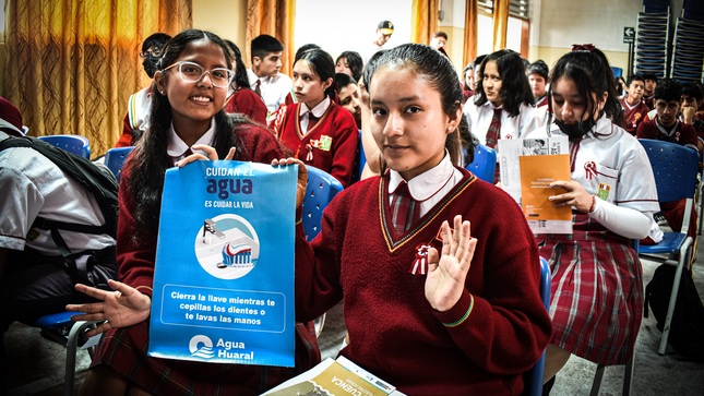 Emapa Huaral e instituciones aliadas presentan el programa “Educación Sanitaria y Cultura del Agua 2023 - 2024” 