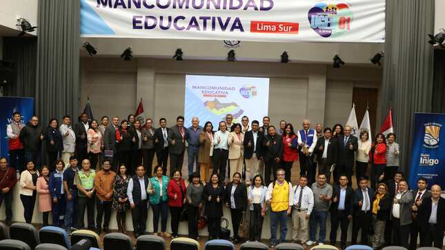 Hoy 4 de julio se creó la Mancomunidad educativa de Lima Sur