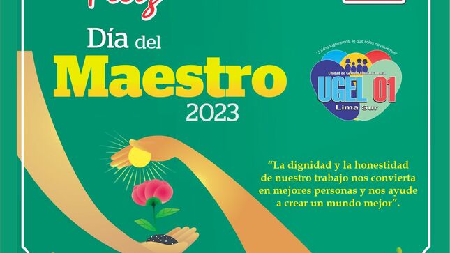 Feliz día del Maestro 6 julio