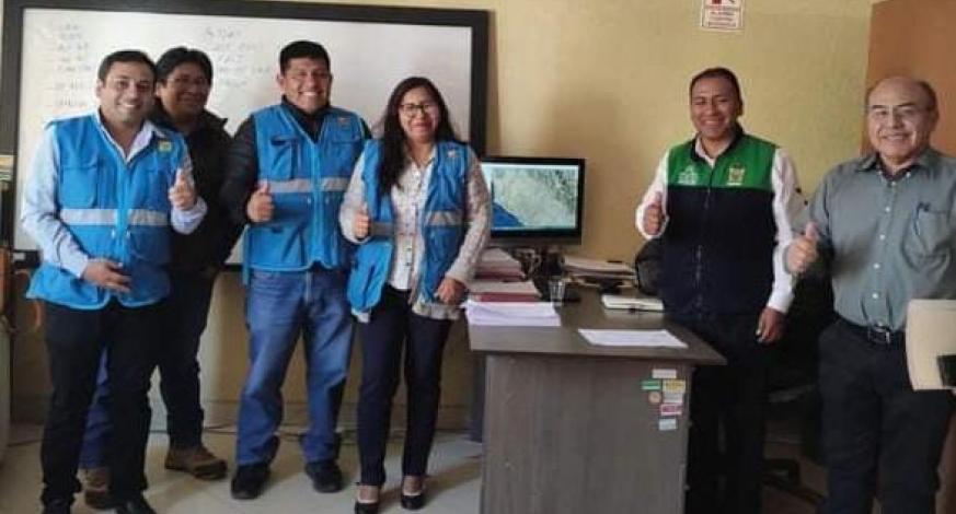 El Gerente de Desarrollo Urbano, Ing. Edwin Arias, se reunió con funcionarios de la Municipalidad Distrital de San Antonio, en coordinación con el Alcalde Provincial CPC. John Larry Coayla, con la finalidad de intercambiar información que permita agilizar el proceso de formalización de las asociaciones de vivienda, que cumplan con los requisitos establecidos en el marco normativo legal vigente.