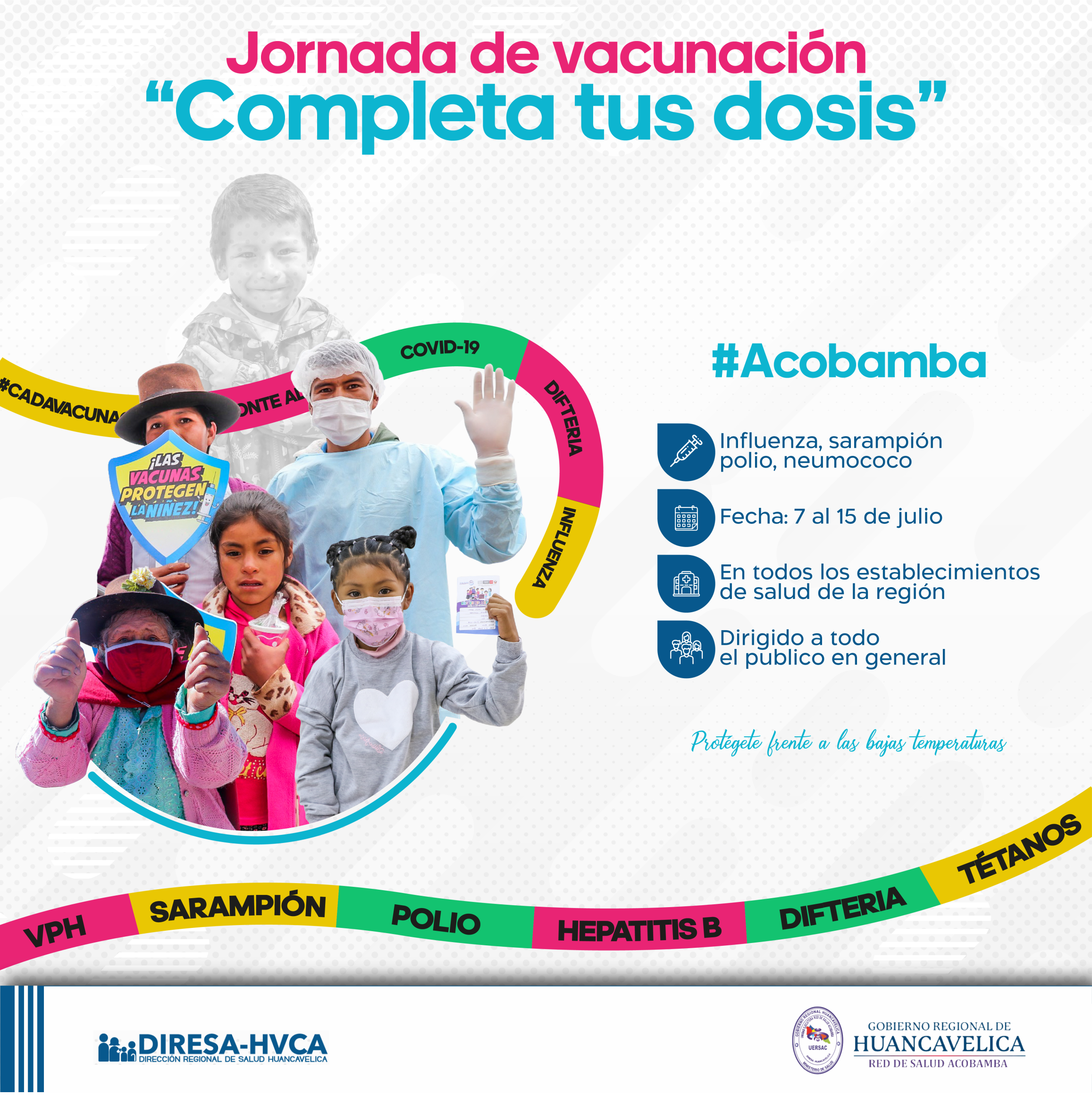 ¡Ponte al día CADA VACUNA CUENTA!