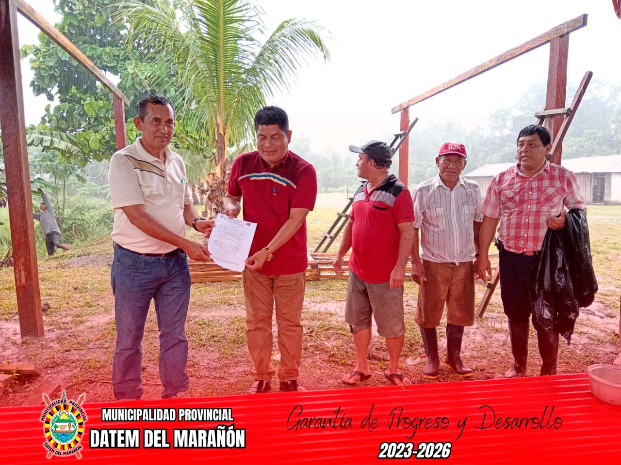 MUNICIPALIDAD PROVINCIAL DATEM DEL MARAÑON
