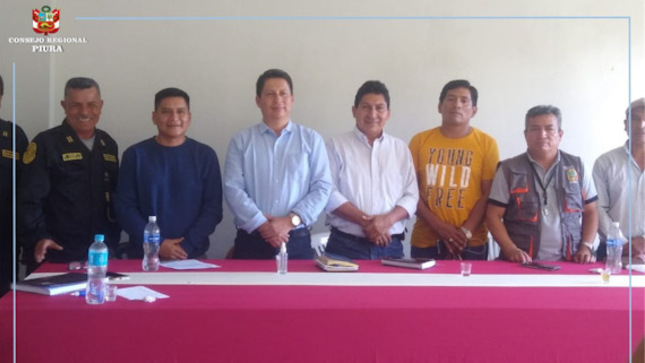 GORE y Mancomunidad Señor Cautivo coordinan estrategias contra la inseguridad en Ayabaca