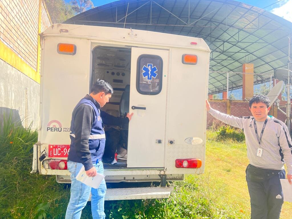 fotografías de visitas a Tantamayo, Arancay y Jircan.