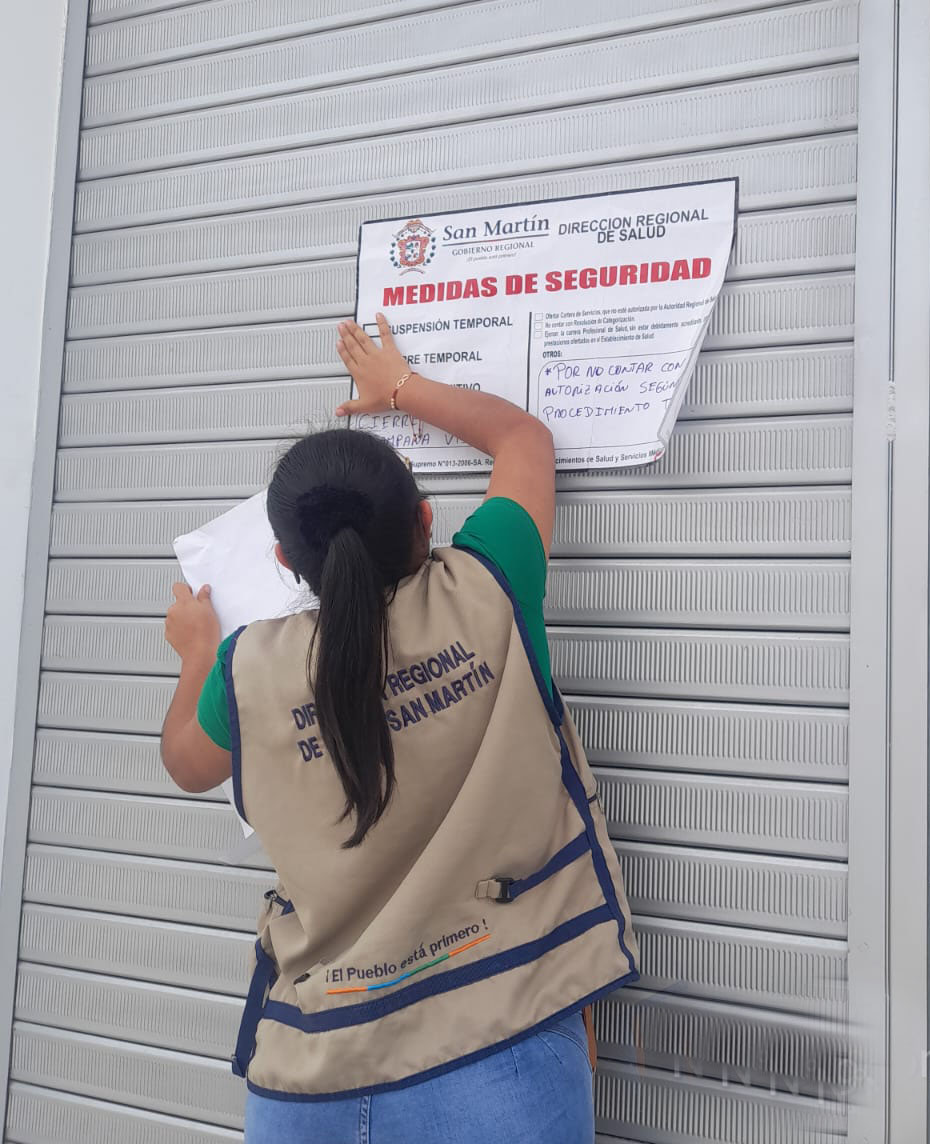 cierre establecimiento