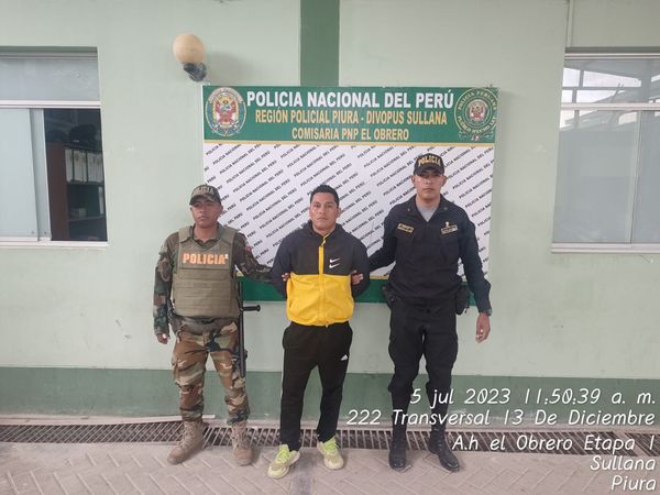 Serenazgo De Sullana y PNP Intervienen A Sujeto Requisitoriado En Los Olivos