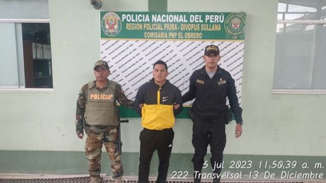 Serenazgo De Sullana y PNP Intervienen A Sujeto Requisitoriado En Los Olivos