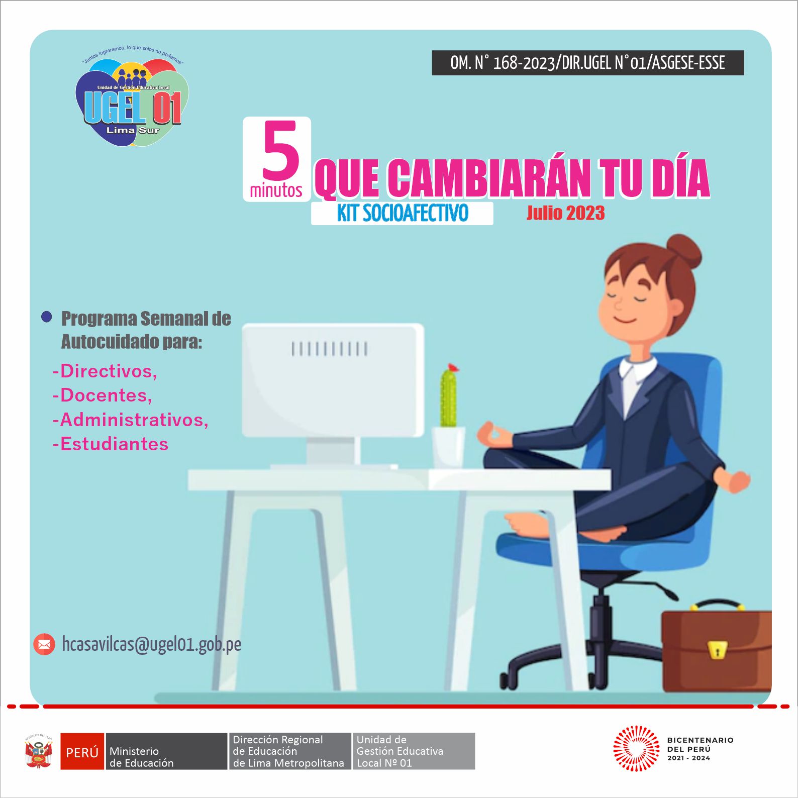 5 minutos que cambiarán tu día y el kit socioafectivo