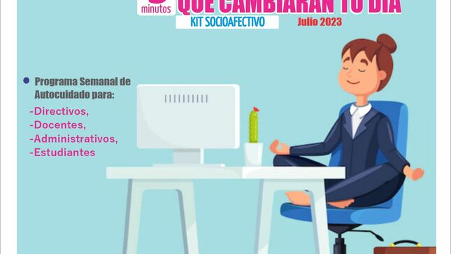 5 minutos que cambiarán tu día y el kit socioafectivo