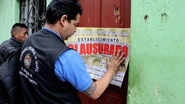 Fiscalización y Control clausuró locales que funcionaban como bares clandestinos