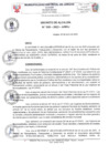 Vista preliminar de documento DECRETO ALCALDIA Nº 005-2023 RENDICION ENCARGOS INTERNOS