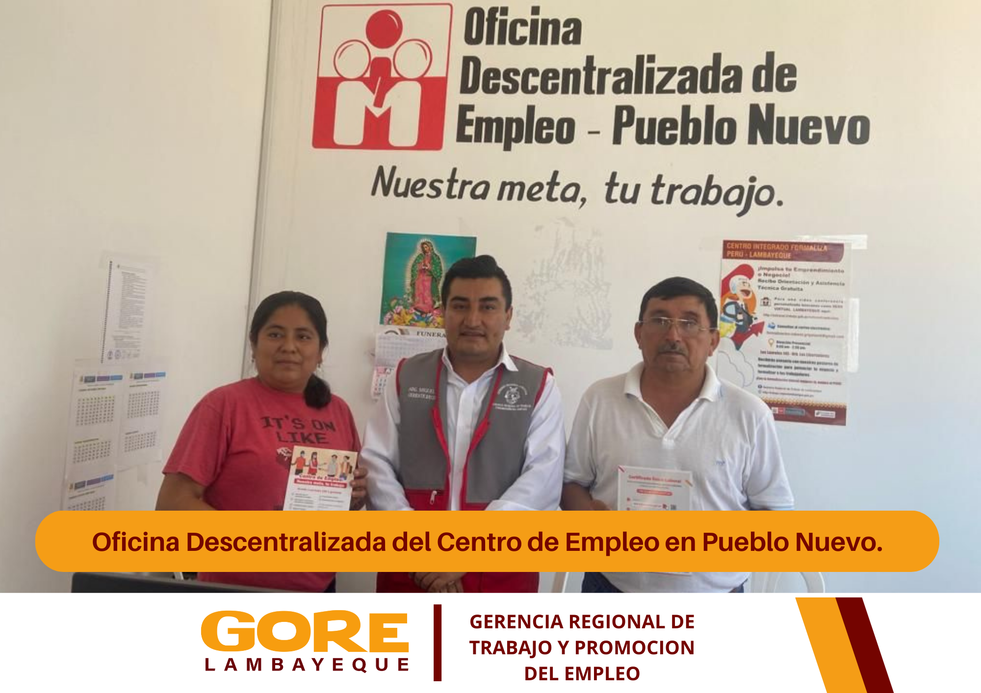 Foto de la Visita Descentralizada a la Oficina en Pueblo Nuevo