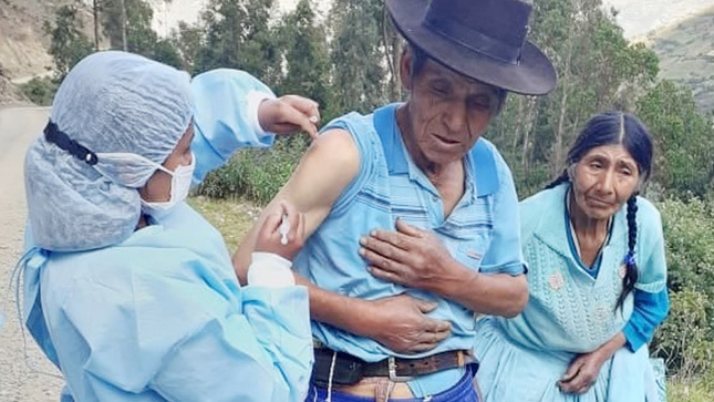 Protegerán a huancavelicanos contra la polio, sarampión, COVID e influenza