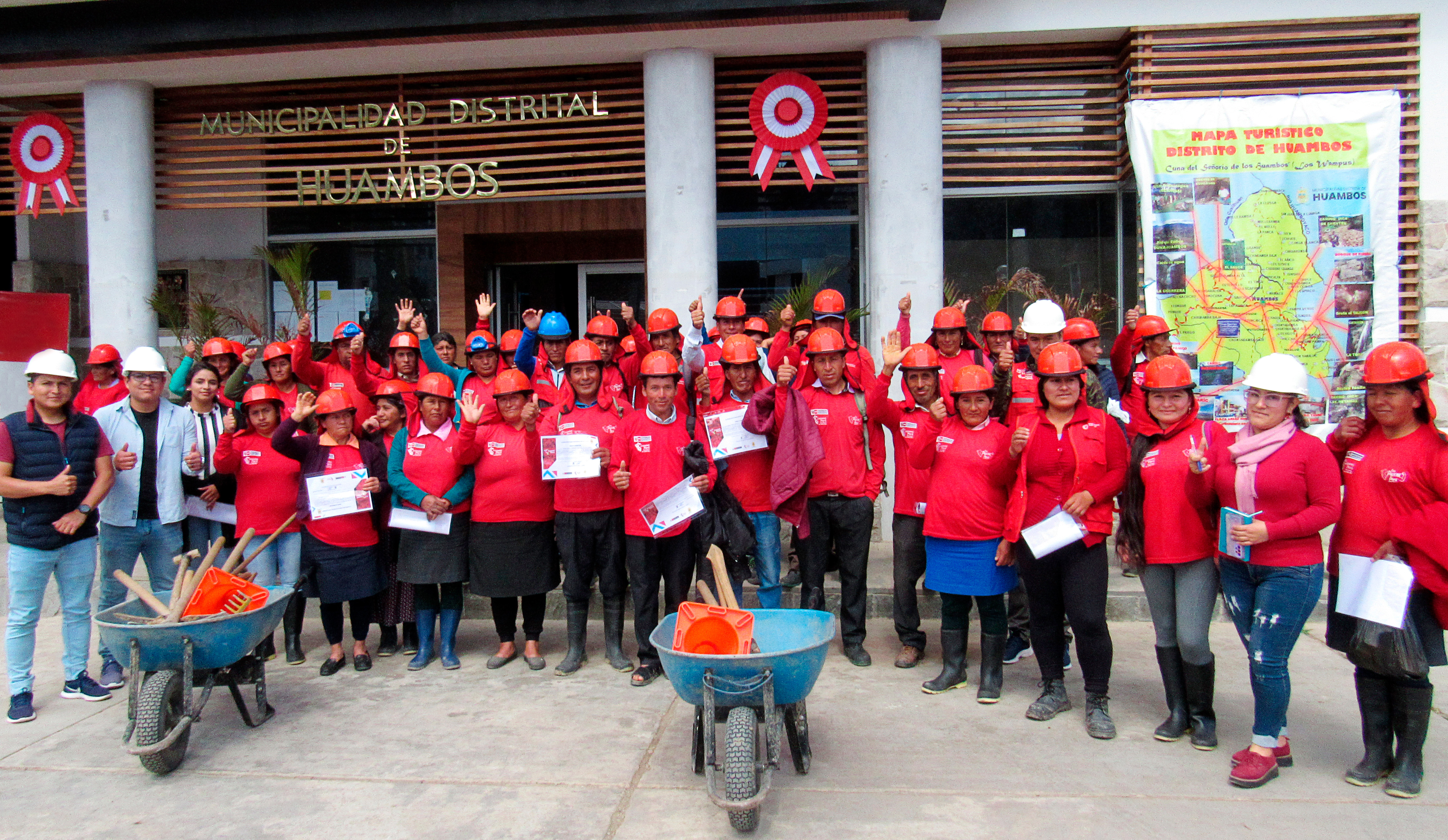 Clausura actividades Lurawi Perú - Municipalidad Distrital de Huambos