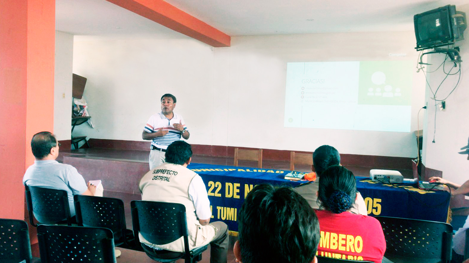 CENEPRED realizó la presentación preliminar de los "Escenarios De Riesgo de la Cuenca del Río Motupe - La Leche, frente a El Niño 2024".
