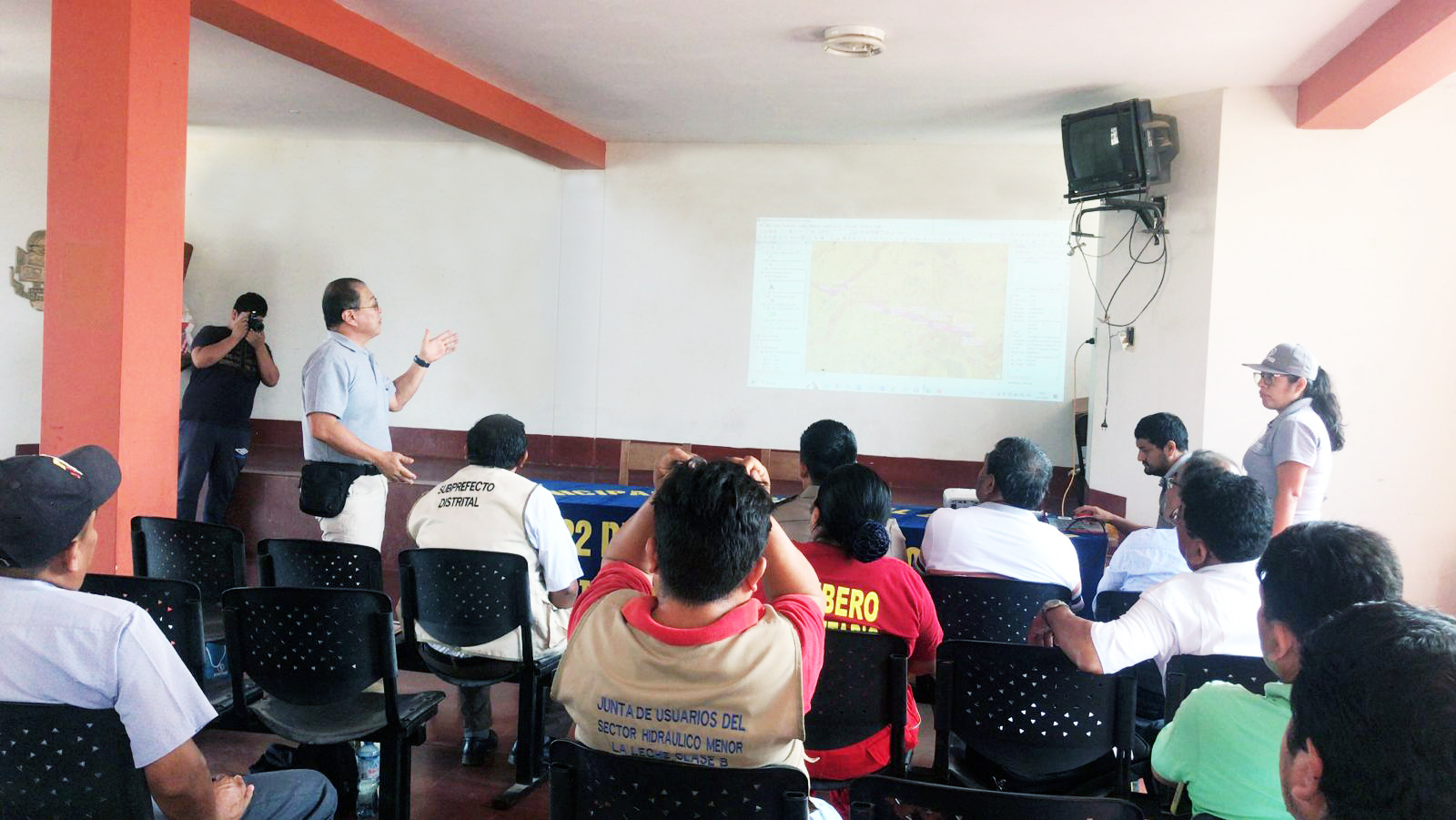 CENEPRED realizó la presentación preliminar de los "Escenarios De Riesgo de la Cuenca del Río Motupe - La Leche, frente a El Niño 2024".