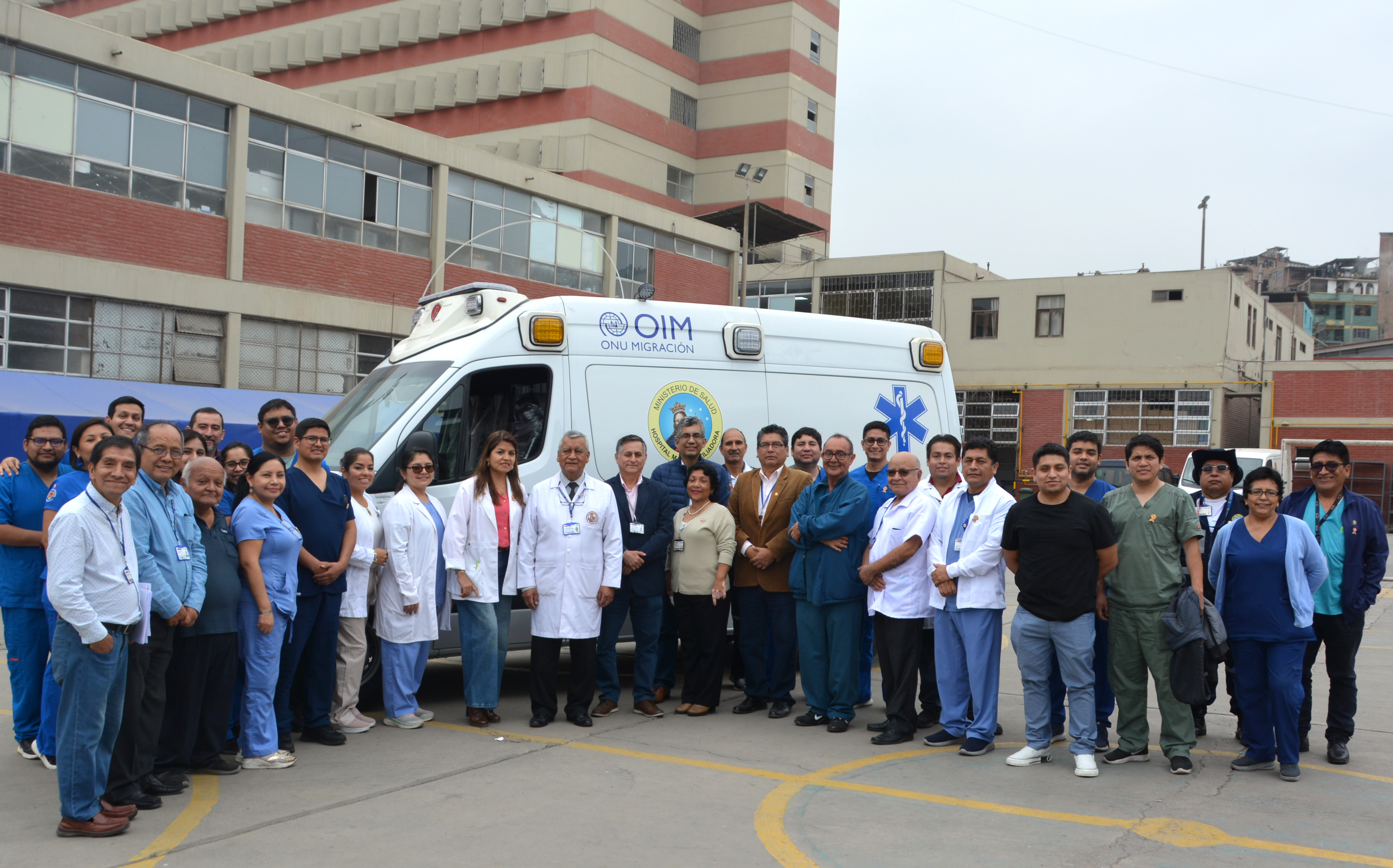 Hospital María Auxiliador recibió ambulancia tipo 3 para mejorar atención de emergencia en salud