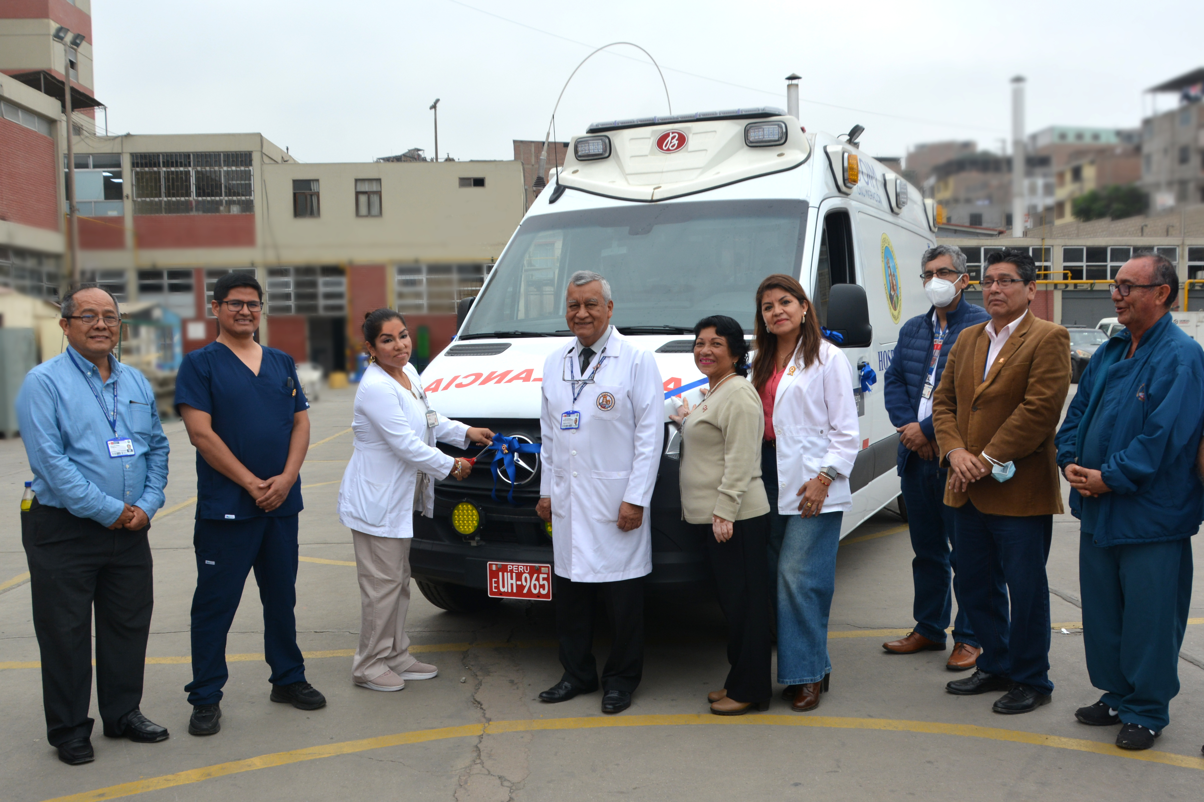 Hospital María Auxiliador recibió ambulancia tipo 3 para mejorar atención de emergencia en salud