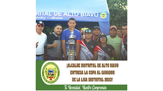 Liga Distrital Alto Biavo 2023