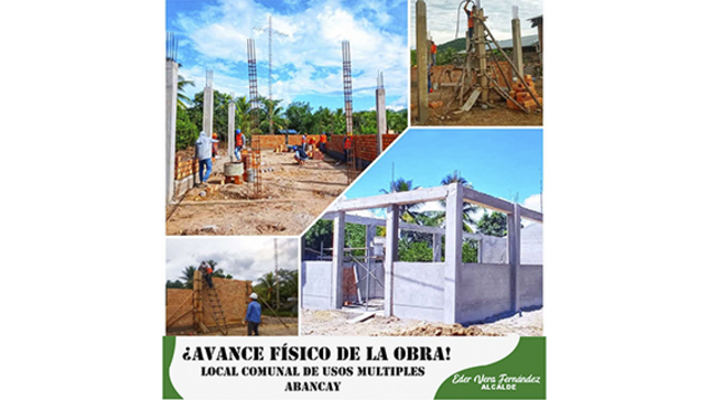 AVANCE FISICO DE LA OBRA