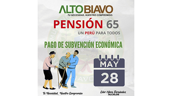 Pago Pensión 65