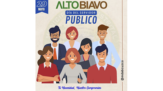 ¡Feliz día del Servidor Público!