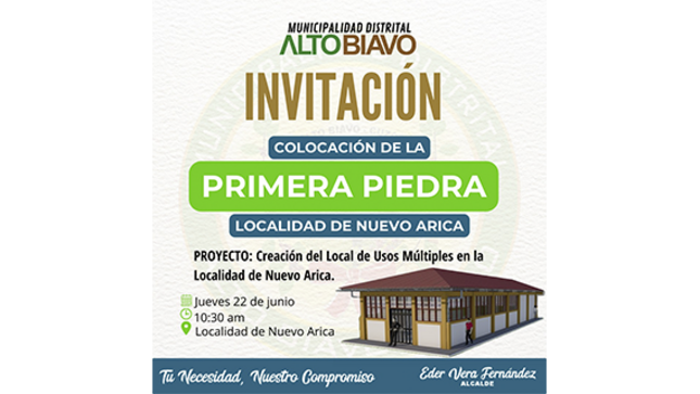 inicio de obra