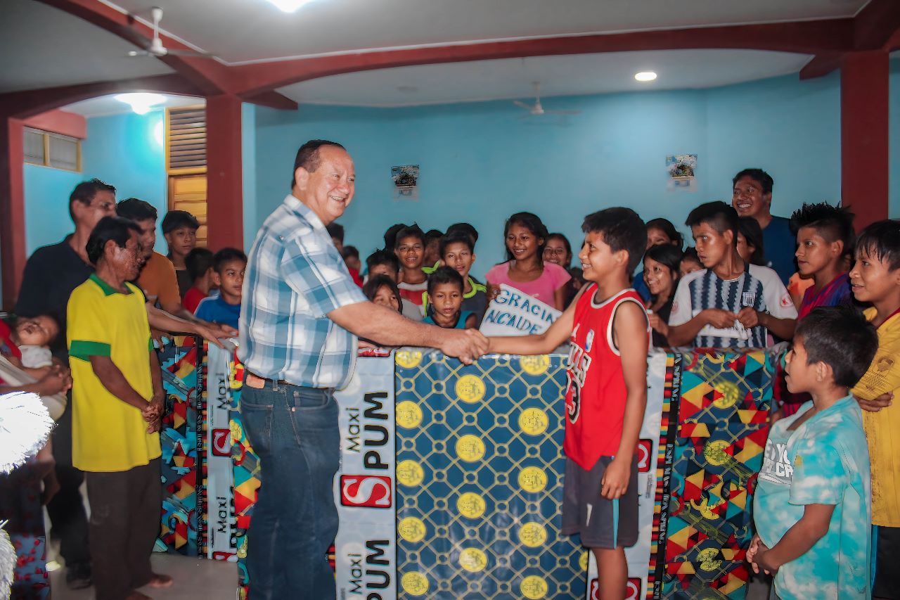 Entrega de colchonetas