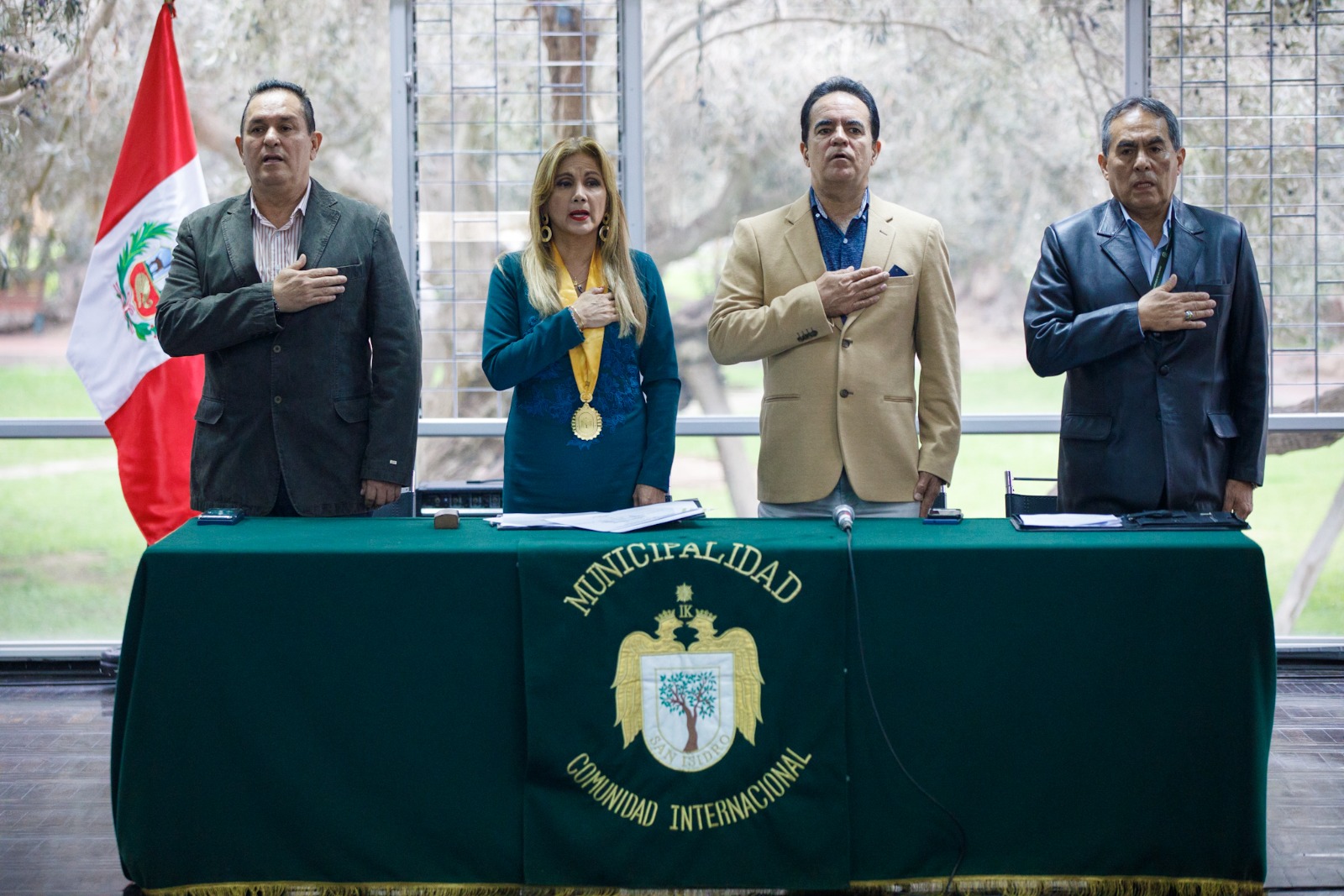 Alcaldesa Nancy Vizurraga reconoció labor de inspectores de tránsito