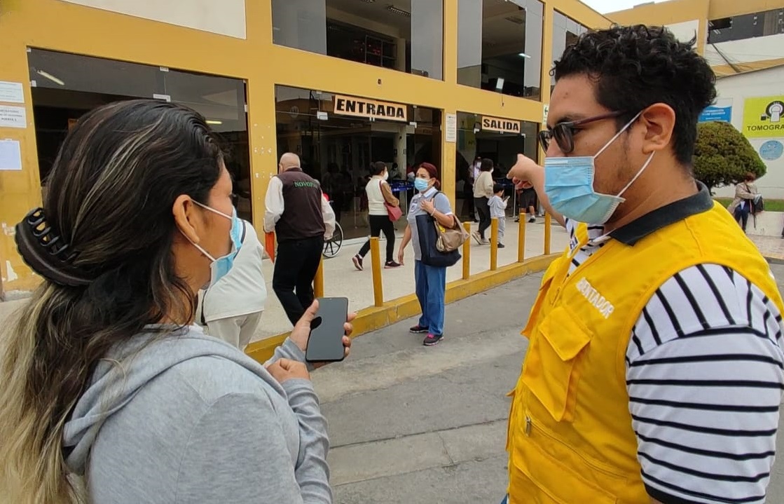 Mejora de la atención en admisión