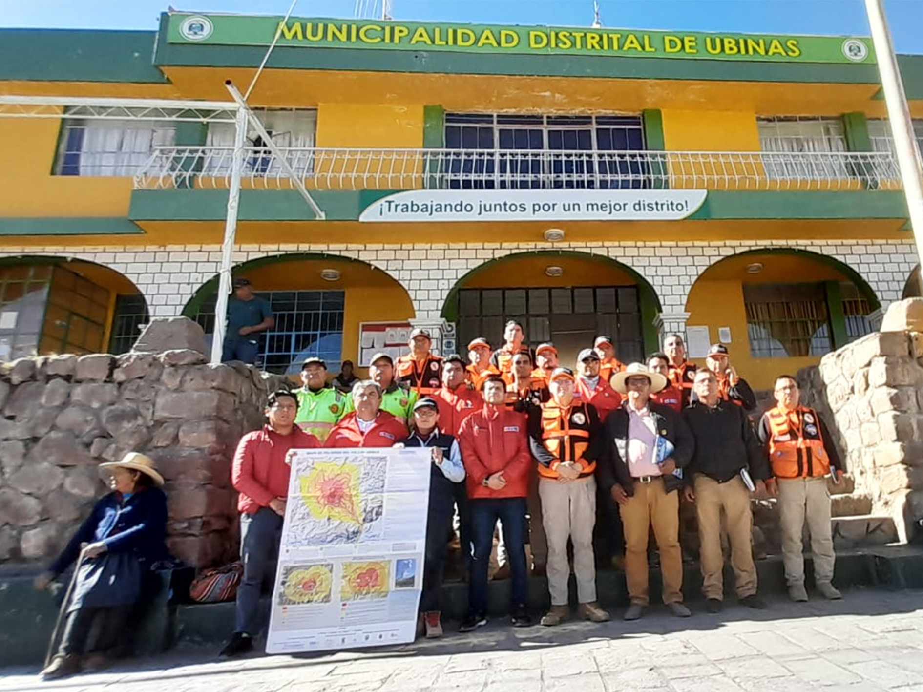 Ministerio de Vivienda puso a disposición terreno para instalación de nuevo albergue para damnificados de Ubinas